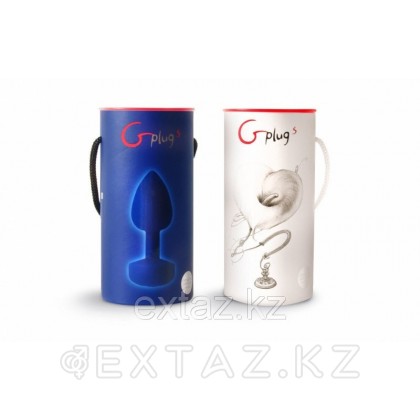 Маленькая дизайнерская анальная пробка с вибрацией Fun Toys Gplug от sex shop Extaz фото 10