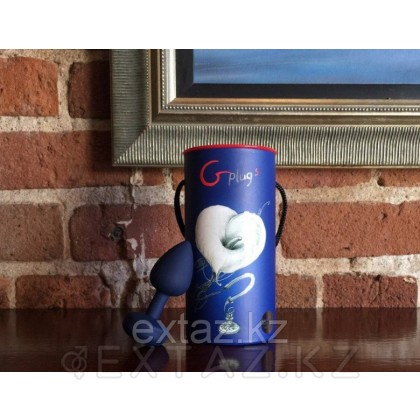 Маленькая дизайнерская анальная пробка с вибрацией Fun Toys Gplug от sex shop Extaz фото 6