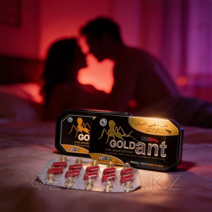 Gold ant еркек қоздырғышы (10 таблетка + 10 витамин витаминімен) от sex shop Extaz фото 5