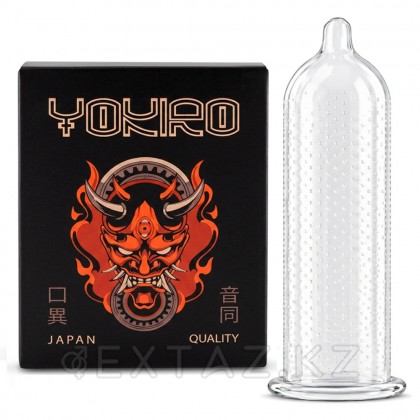 YOKIRO TEXTURED презервативтері (беткі қабаты бар 3 презерватив) от sex shop Extaz