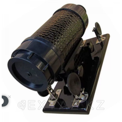 Секс-машина machina gun черная кожа от sex shop Extaz фото 2