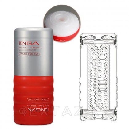 Мастурбатор ерлер TENGA Double Hole US от sex shop Extaz фото 2