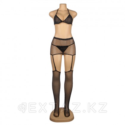 Бодисетка со стразами Diamond (XS-M) от sex shop Extaz фото 5