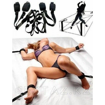 Фиксаторы для рук и ног на кровать от sex shop Extaz фото 5