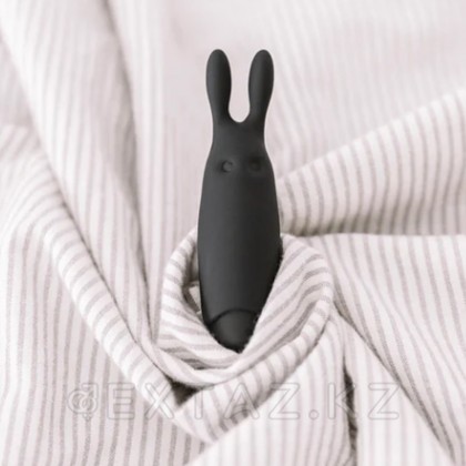 Rabbit Adrien Lastic қалта қоян вибраторы қара от sex shop Extaz фото 7