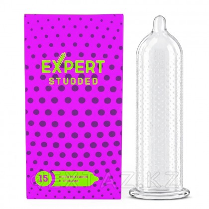 Expert Studded презервативтері, тығыз, нүктелі, 15 дана от sex shop Extaz