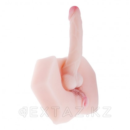 Вагина с членом (мастурбатор+фаллоимитатор) от sex shop Extaz фото 4