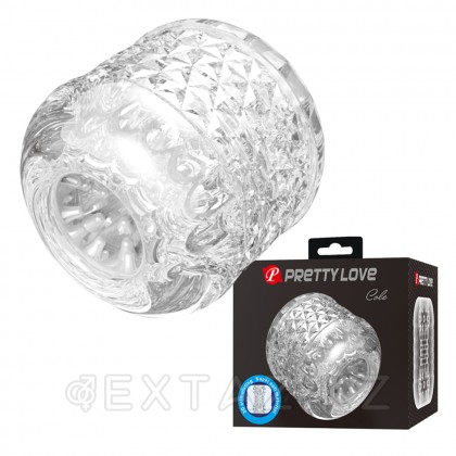 Cole текстуралы арнасы бар Мастурбатор мөлдір от sex shop Extaz