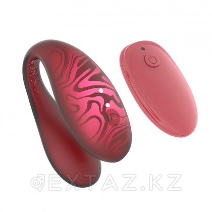 Amovibe қолданбасы арқылы басқарылатын tween+ жұп вибраторы қызыл от sex shop Extaz