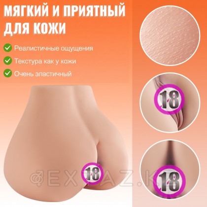 Шынайы Қос мастурбатор Ashley (қынап+анус) от sex shop Extaz фото 5