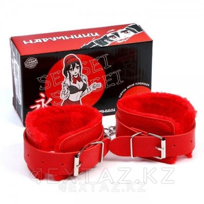 Карнавалға арналған Аксессуар-қызыл кісен от sex shop Extaz фото 2
