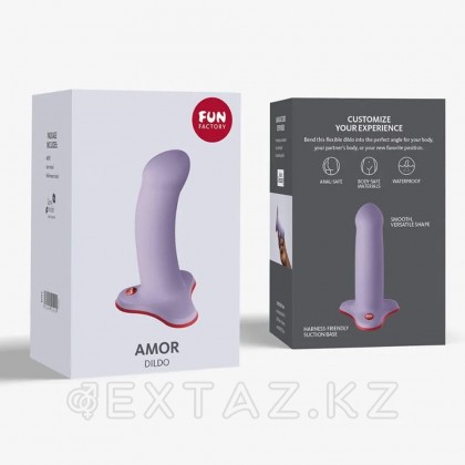 Көңілді фабрикадан Amor dildo ұсынылды (лаванда) от sex shop Extaz фото 2