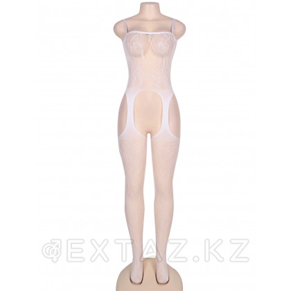 Боди сетка Crotchless White (M) от sex shop Extaz фото 4
