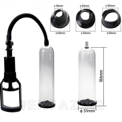 ПОМПА ВАКУУМНАЯ размер колбы L 192 мм D 55 мм. от sex shop Extaz фото 4