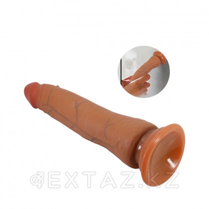 Шынайы Ammut dildo ұсынылды (21 см) қоңыр от sex shop Extaz фото 3