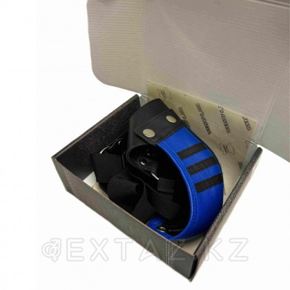 ТРУ арналған boy ' s arsenal Blue 3 Stripes былғары от sex shop Extaz фото 2