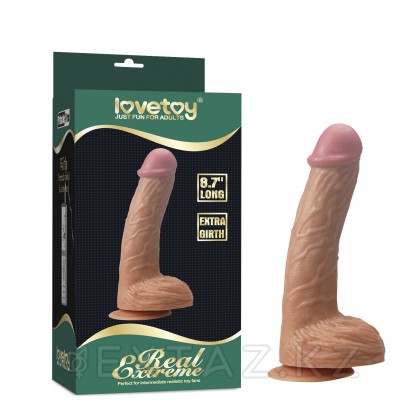 Фаллоимитатор реалистик на присоске - Extra Girth Dildo (22.Φ4.8)  от sex shop Extaz