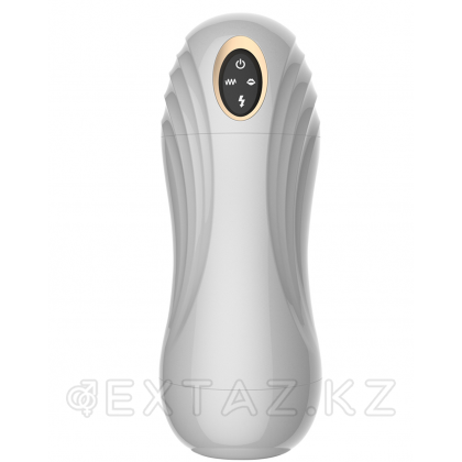 Премиум мастурбатор с вибрацией и озвучкой Snow от sex shop Extaz