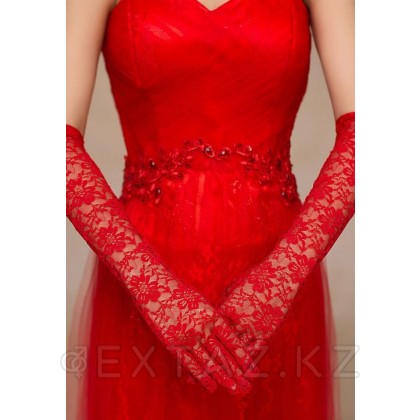 Перчатки кружевные длинные  от sex shop Extaz