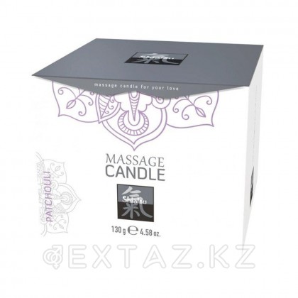 Шиацудан Пачули хош иісі бар массаж шамы 130 гр. от sex shop Extaz фото 2