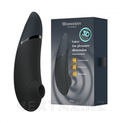 Байланыссыз клиторлық стимулятор Womanizer next қара от sex shop Extaz фото 15