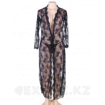 Мөлдір гүлді басылған халат (XS-m өлшемі) от sex shop Extaz фото 3