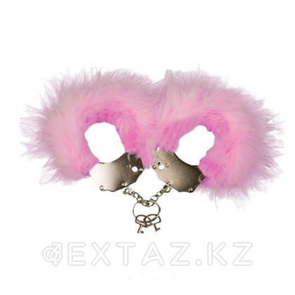 Adrien Lastic m кісендері қызғылт қауырсындары бар металл от sex shop Extaz