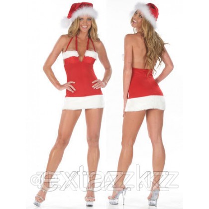 Сексуальное новогоднее мини платье  от sex shop Extaz