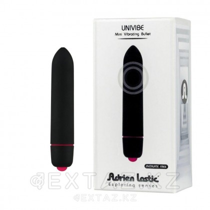 Adrien lastic ұсынған Univibe қара вибропуласы от sex shop Extaz фото 2
