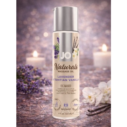 Jo - Lavender & Vanilla массаж майы / Лаванда және ваниль, 120 мл от sex shop Extaz фото 2