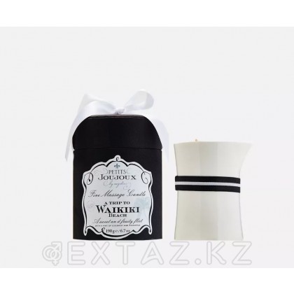 PETITS JOUJOUX Массажная свеча WAIKIKI BEACH пина колада 190 гр. - extaz.kz фото 3 PETITS JOUJOUX WAIKIKI Beach массаж шамы пина колада 190 гр. от sex shop Extaz фото 3