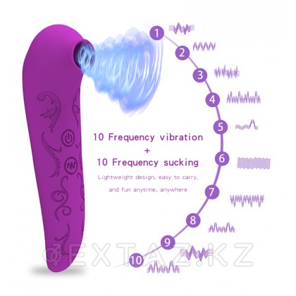 Клиторальный стимулятор Art printed от sex shop Extaz фото 7