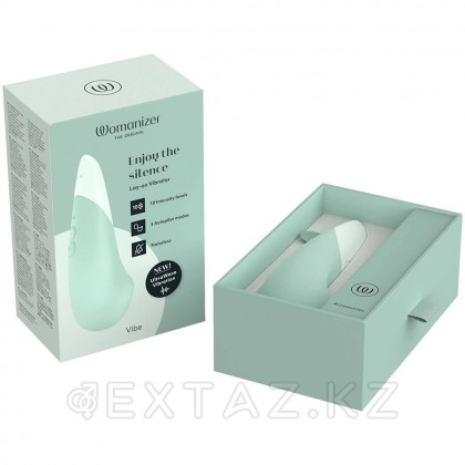 Клиторальный вибратор Womanizer Vibe түсі шалфей от sex shop Extaz фото 2