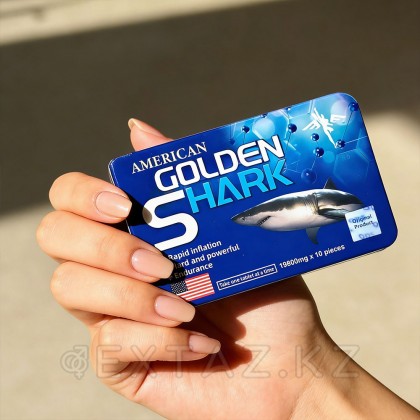 American Golden Shark ерлер қоздырғышы (10 қойынды) от sex shop Extaz фото 6
