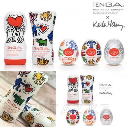 Soft CASE CUP tenga & Keith Haring мастурбаторы от sex shop Extaz фото 3