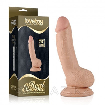 Фаллоимитатор реалистик - 18 см.  от sex shop Extaz фото 3