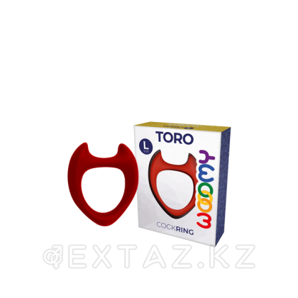 Wooomy ' s Toro эрекциялық сақинасы қызыл (L) от sex shop Extaz