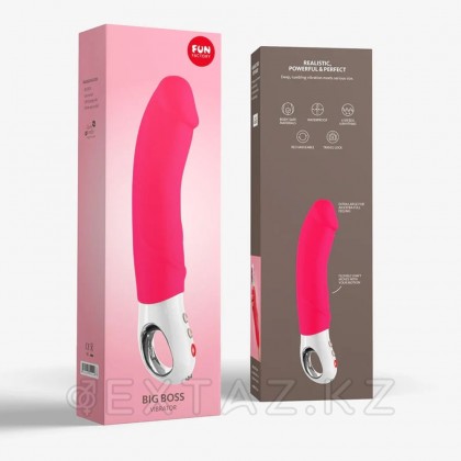 Көңілді фабриканың G5 Big Boss вибраторы (қызғылт) от sex shop Extaz фото 5