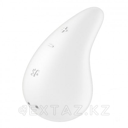 Satisfyer Dew Drop ақ клиторальды шағын вибратор от sex shop Extaz