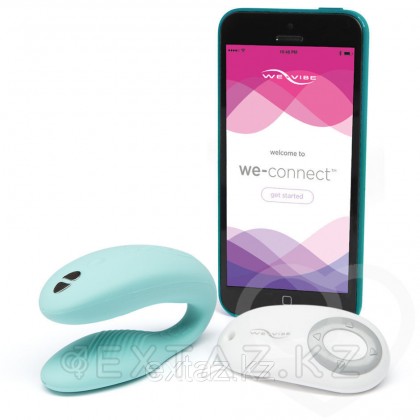 Инновационный вибратор для пар We-vibe Sync - бирюзовый от sex shop Extaz