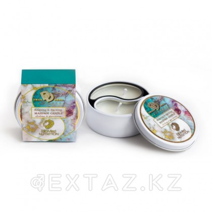 Массажная свеча Relaxing & Exciting Massage Candle Весенняя роса 30 мл. от sex shop Extaz