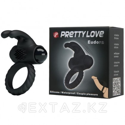 Дірілмен және қосымша ынталандырумен эрекциялық сақина Eudora от sex shop Extaz фото 2