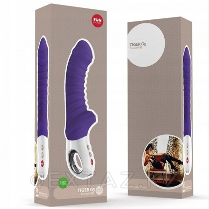 Көңілді фабрикадан G Tiger нүктелік вибраторы (күлгін) от sex shop Extaz фото 5