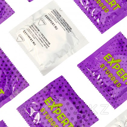 Expert Studded презервативтері, тығыз, нүктелі, 15 дана от sex shop Extaz фото 4