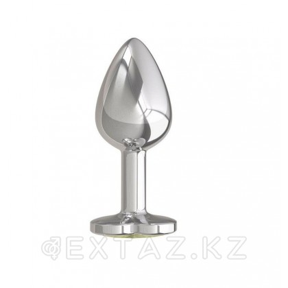Металлический плаг с кристаллом от sex shop Extaz