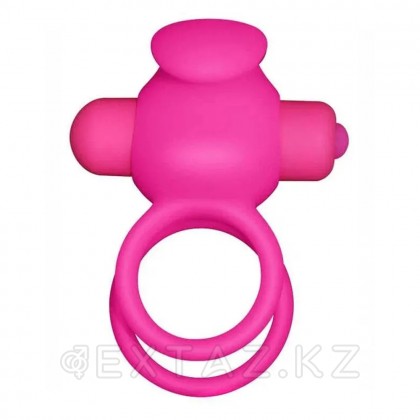 Power duo clit cockring эрекциялық діріл сақинасы (қызғылт) от sex shop Extaz фото 9