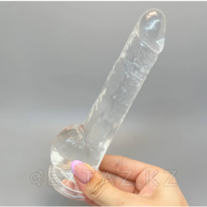 Lusty dildo ұсынылды Мөлдір тірі (18 * 3,2 см.) от sex shop Extaz фото 7