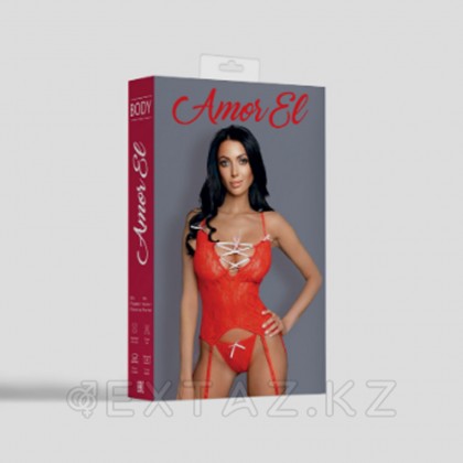 Madrid L/XL Қызыл эротикалық іш киім жиынтығы от sex shop Extaz фото 3