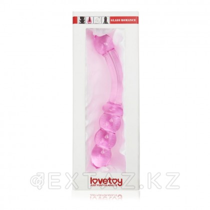 Стеклянный стимулятор, розовый от sex shop Extaz фото 2