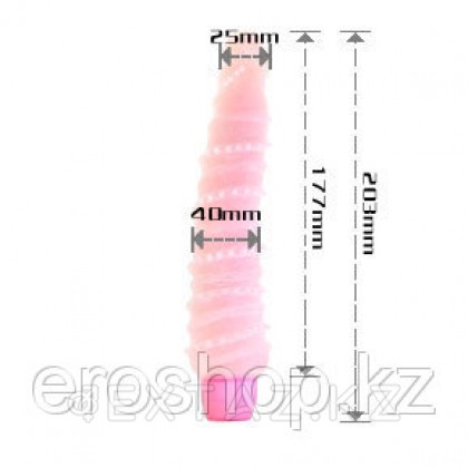 Вибратор реалистик спираль от sex shop Extaz фото 5